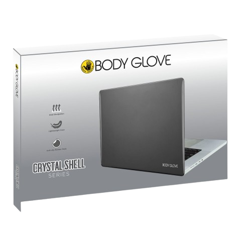 Body Glove Crystal Shell Case Macbook Pro 14 (2021) - Black - Image 5