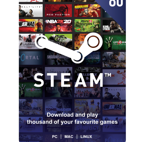 Digital Code Steam R80 Gift Voucher