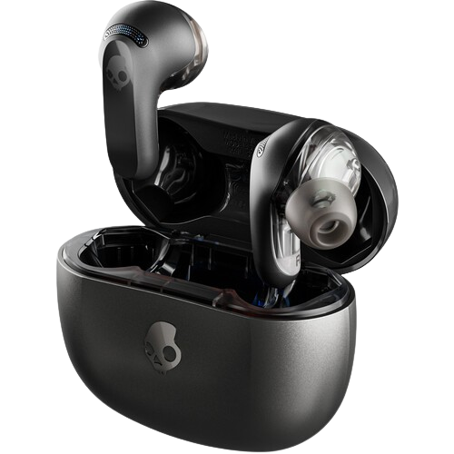 Skullcandy Rail ANC True Wireless Noise-Cancelling Earbuds (True Black)