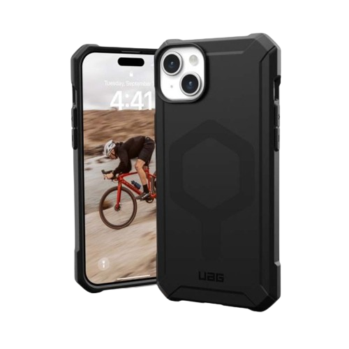 UAG Apple iPhone 15+ Plus Essential Armour Magsafe Case - Black