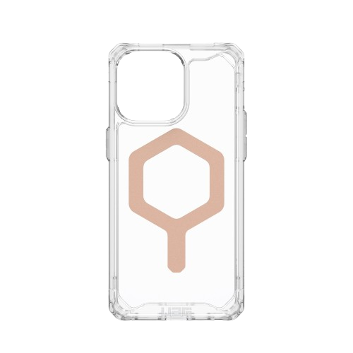 UAG iPhone 15 PRO MAX Plyo Case with MagSafe - Ice/Rose Gold - Image 2