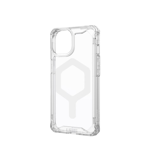 UAG iPhone 15 Plyo Case with MagSafe - Ice/White