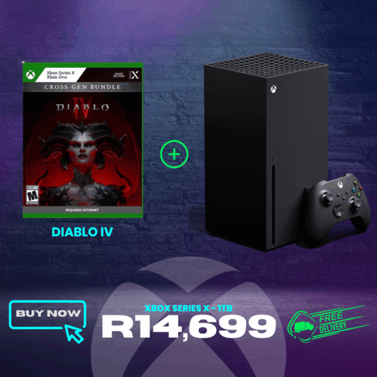 Combo Deal - Xbox Series X 1TB with Diablo IV