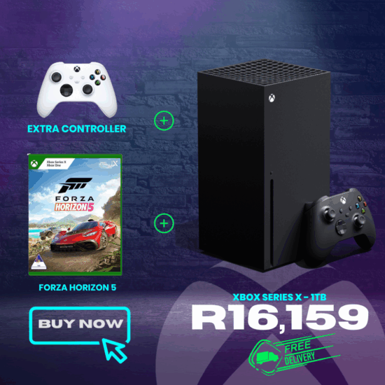 Combo Deal - Xbox Series X 1TB with Forza Horizon 5 & Xbox Wireless Controller - Carbon Black